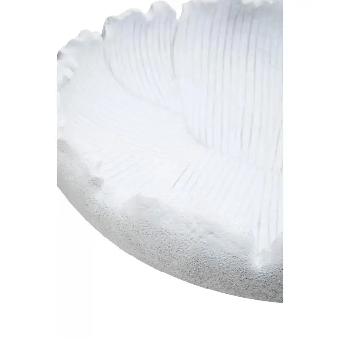 Brody White Flat Bowl