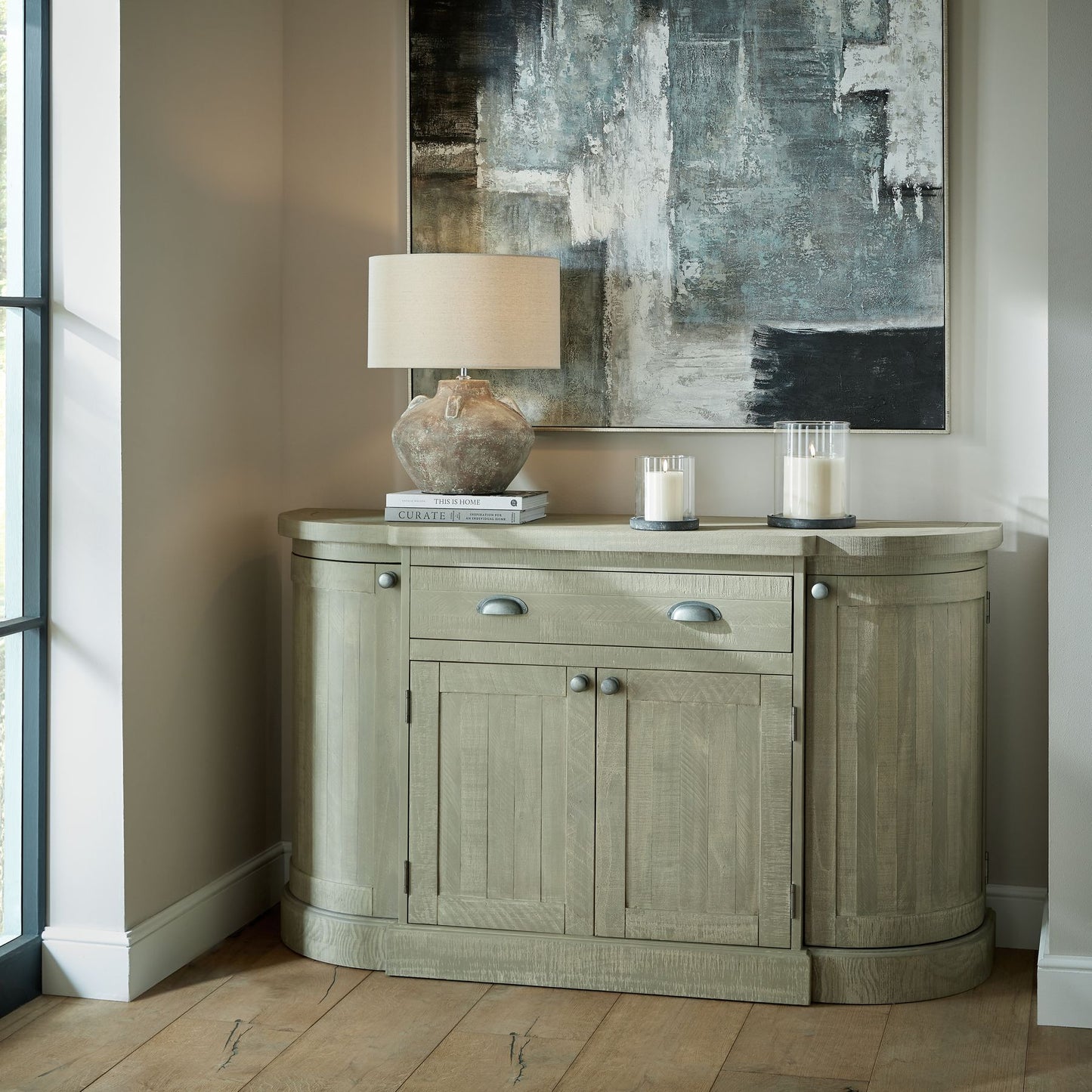Savannah Collection 4 Door Sideboard With Drawer