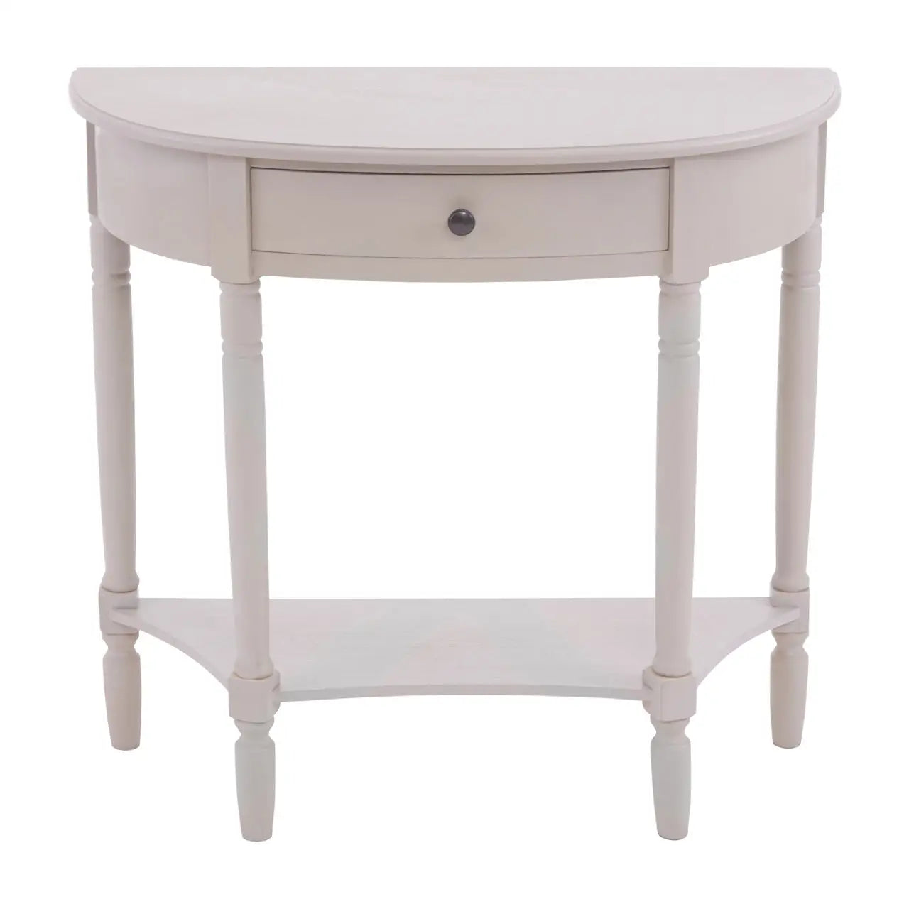 Herald Vintage Grey One Drawer Console Table