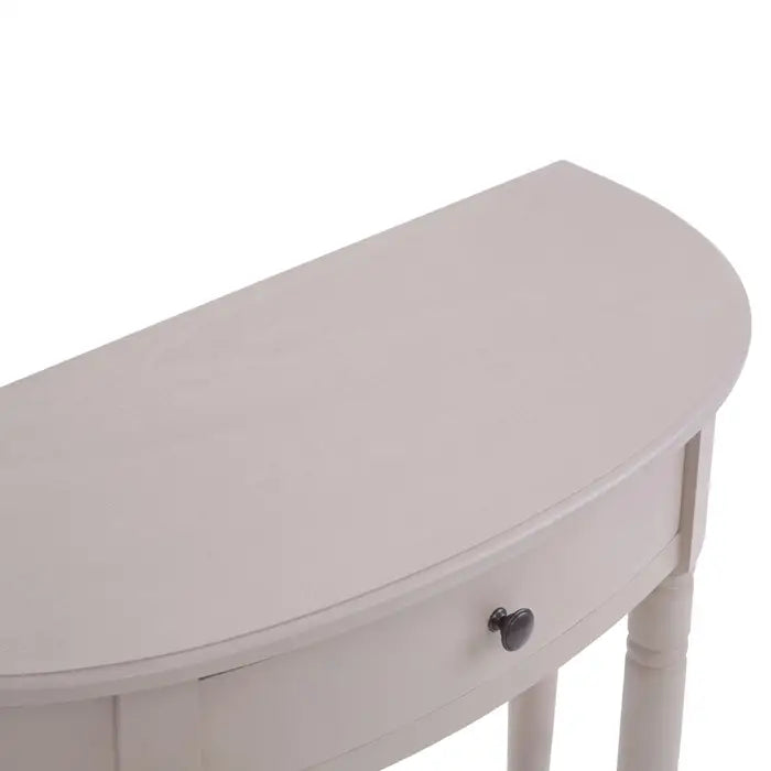 Herald Vintage Grey One Drawer Console Table