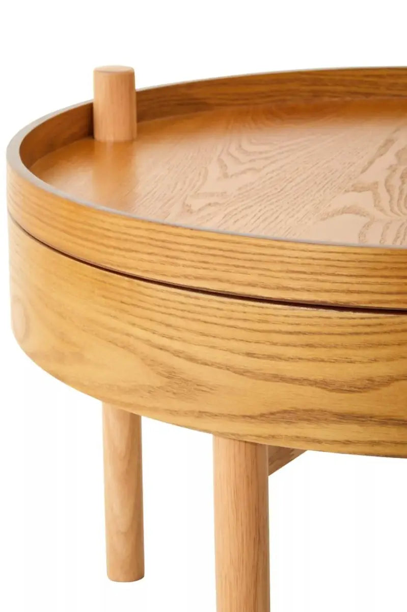 Vitor Revolving Top Side Table