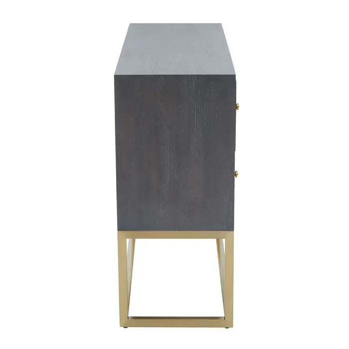 Diablo Four Drawer Console Table