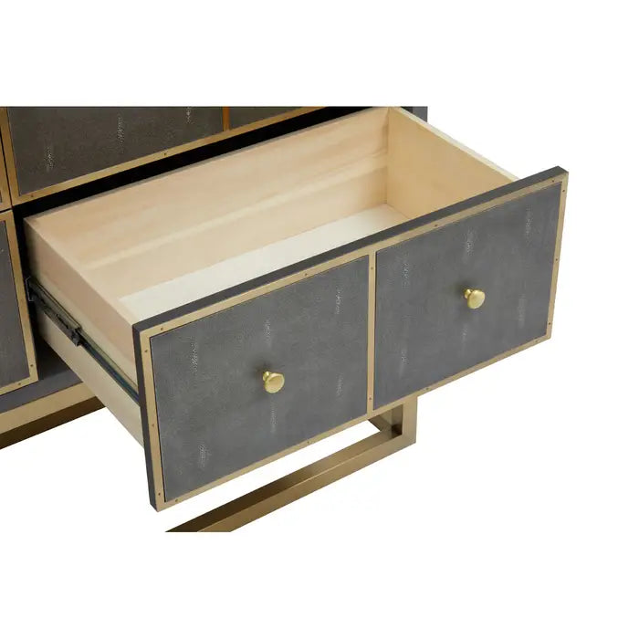 Diablo Four Drawer Console Table