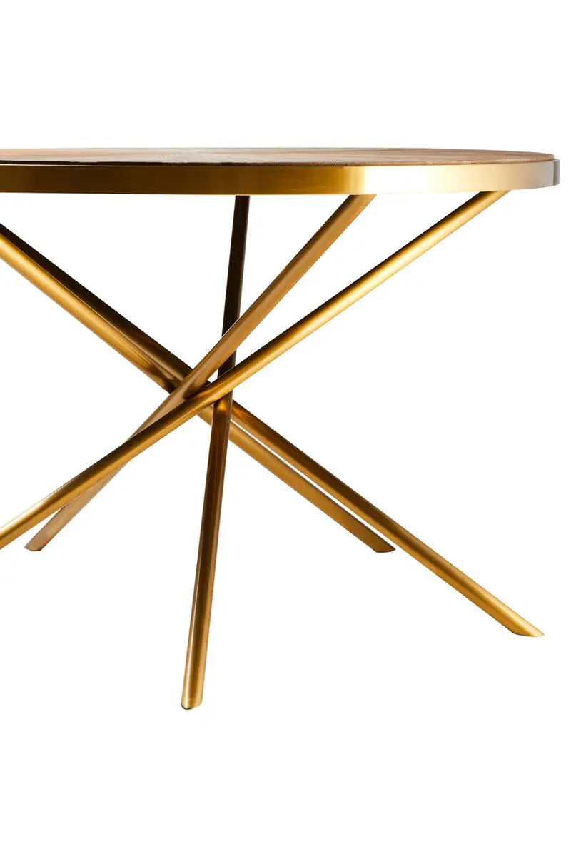 Juniper Dining Table With Tied Frame