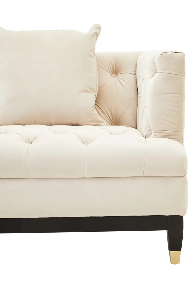 Serenity 2 Seat Viola Sand Fabric Sofa