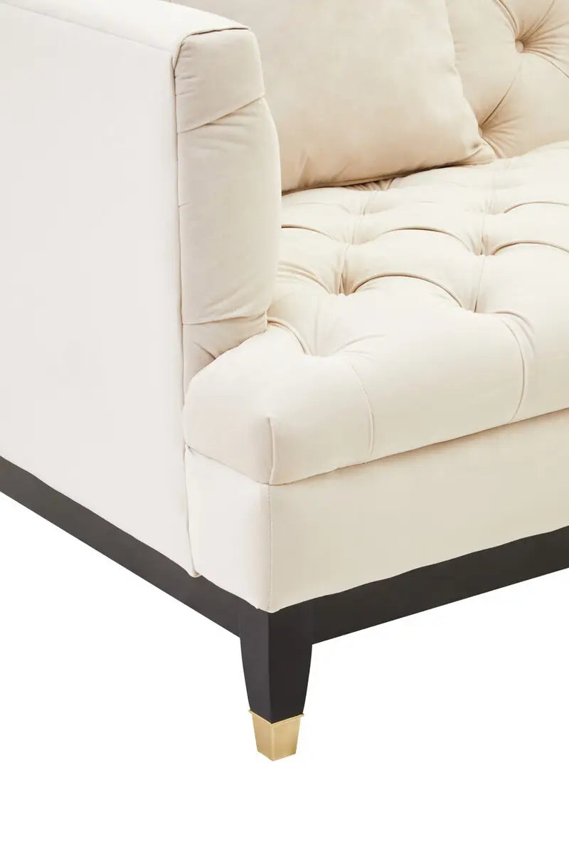 Serenity 2 Seat Viola Sand Fabric Sofa