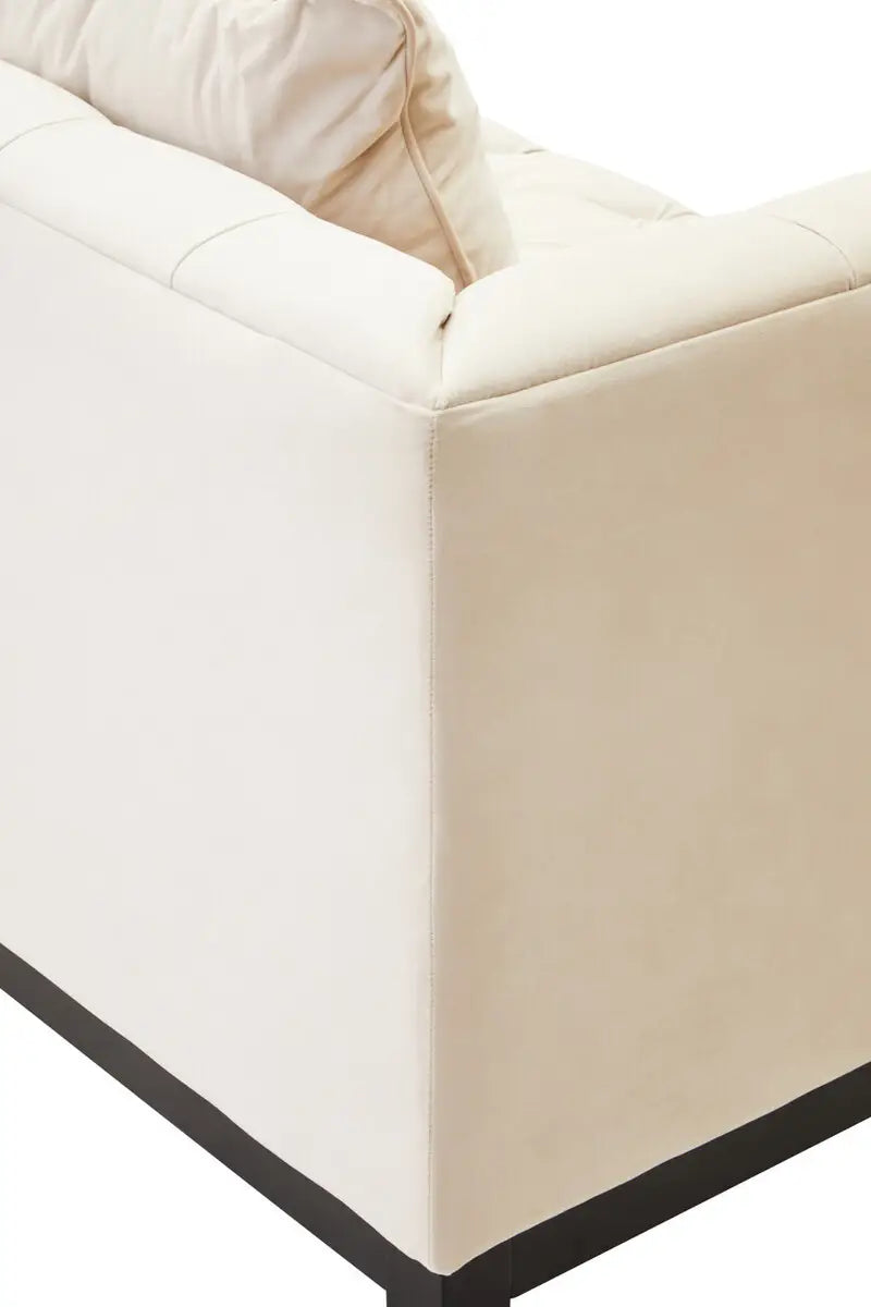 Serenity 2 Seat Viola Sand Fabric Sofa