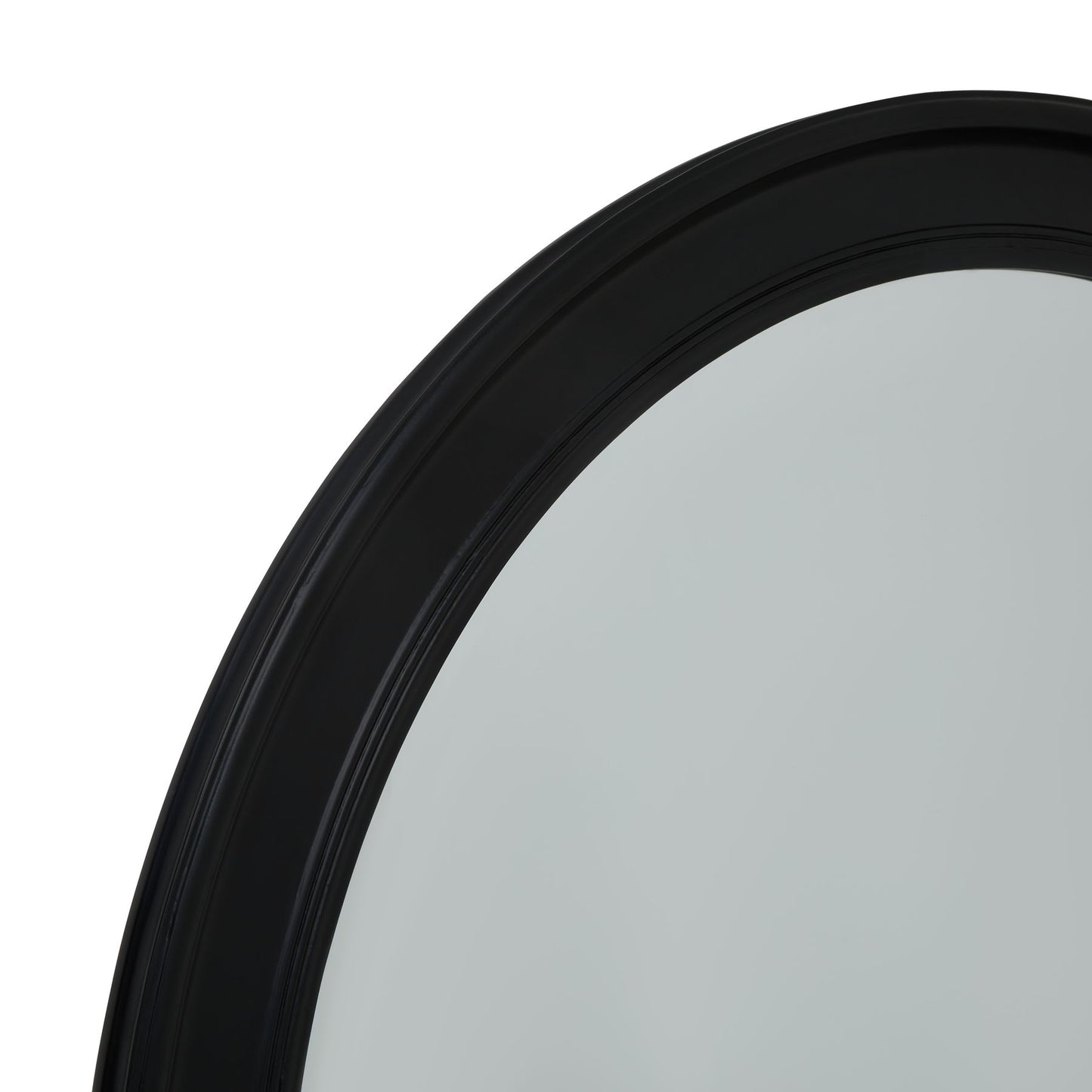 Bentley Wood Round Framed Large Mirror