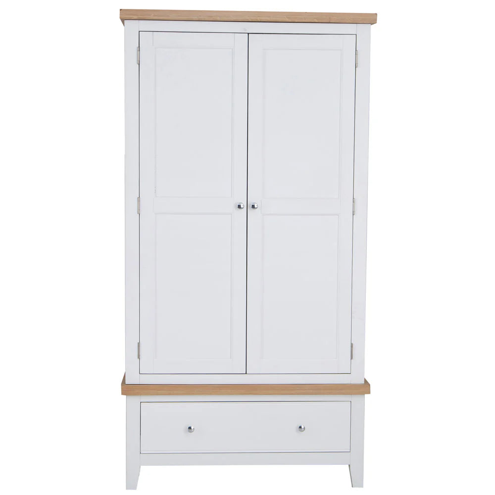 Ernest Bedroom White - 2 Door wardrobe