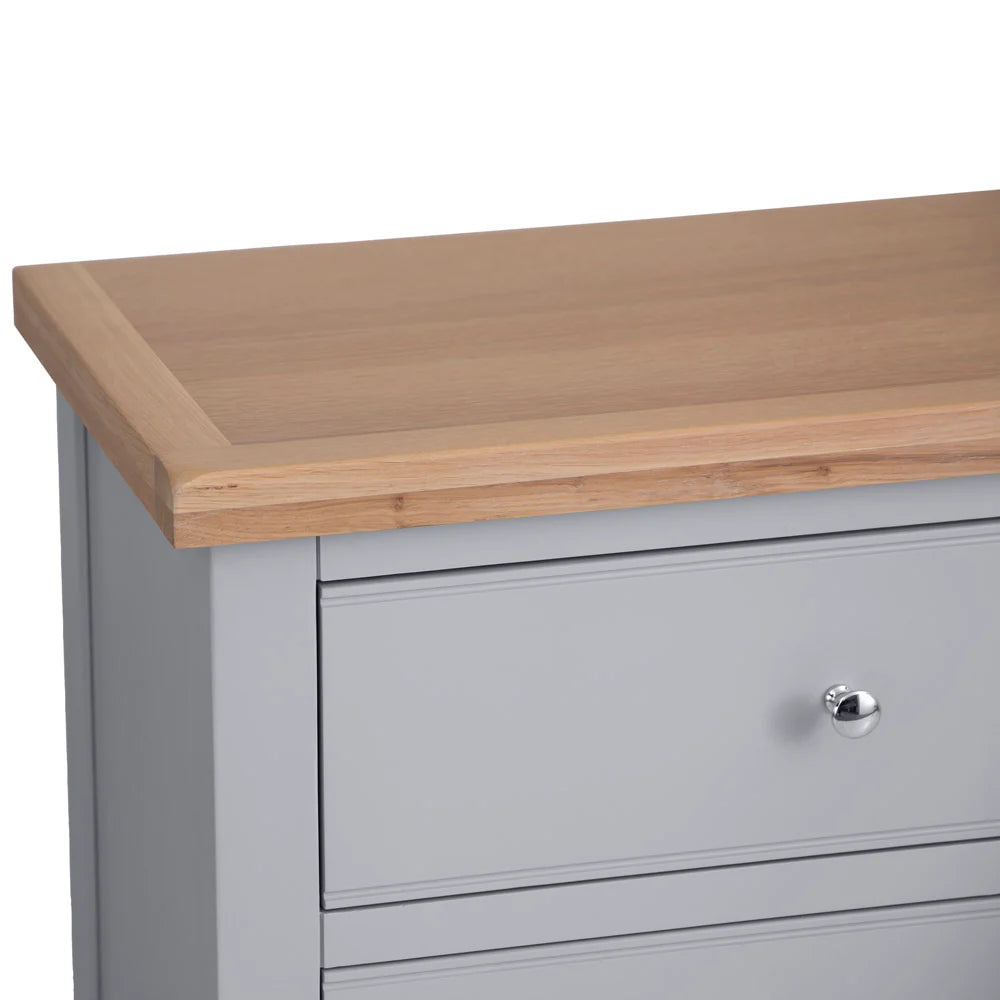 Ernest Bedroom Grey - 6 Drawer chest