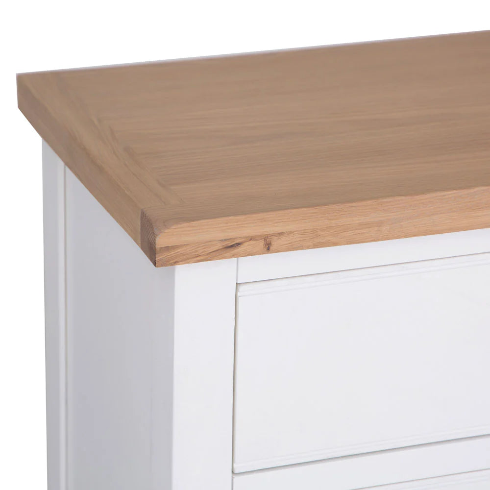 Ernest Bedroom White - 6 Drawer chest