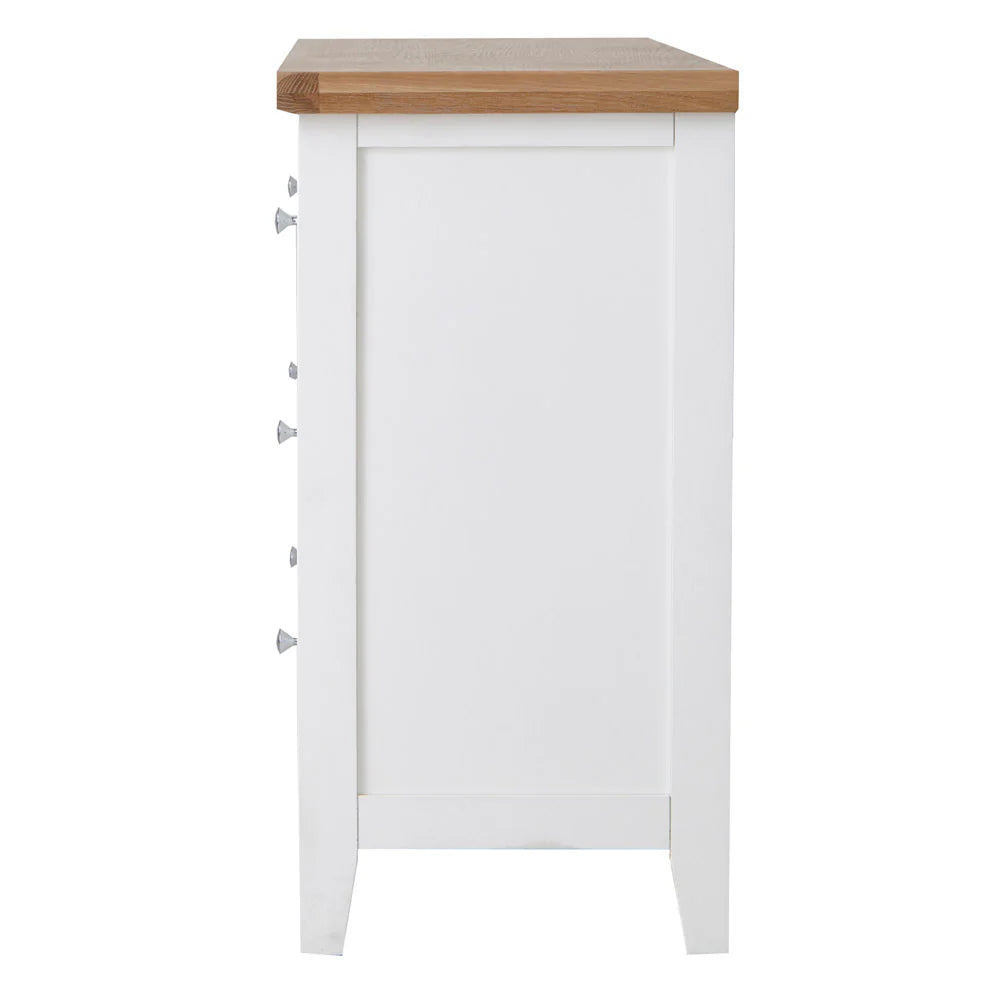 Ernest Bedroom White - 6 Drawer chest
