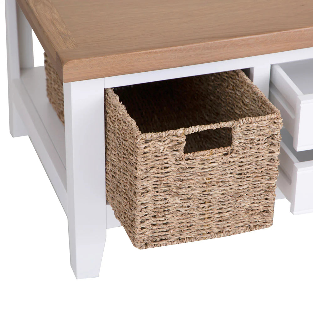 Ernest Dining White - Coffee table