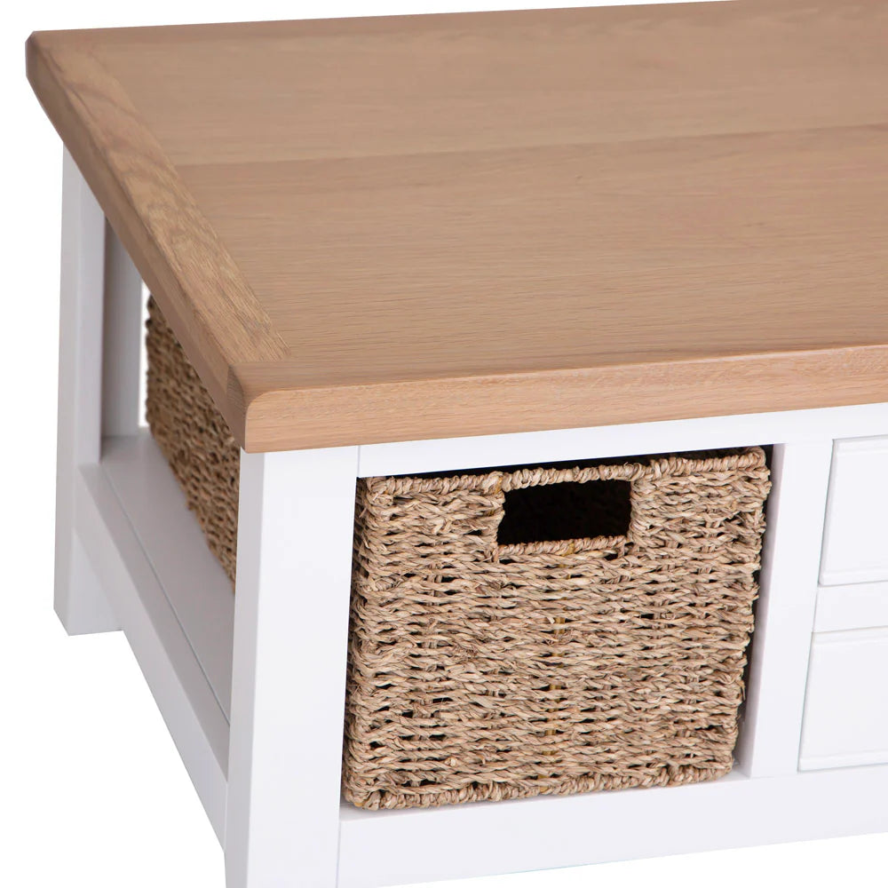 Ernest Dining White - Coffee table