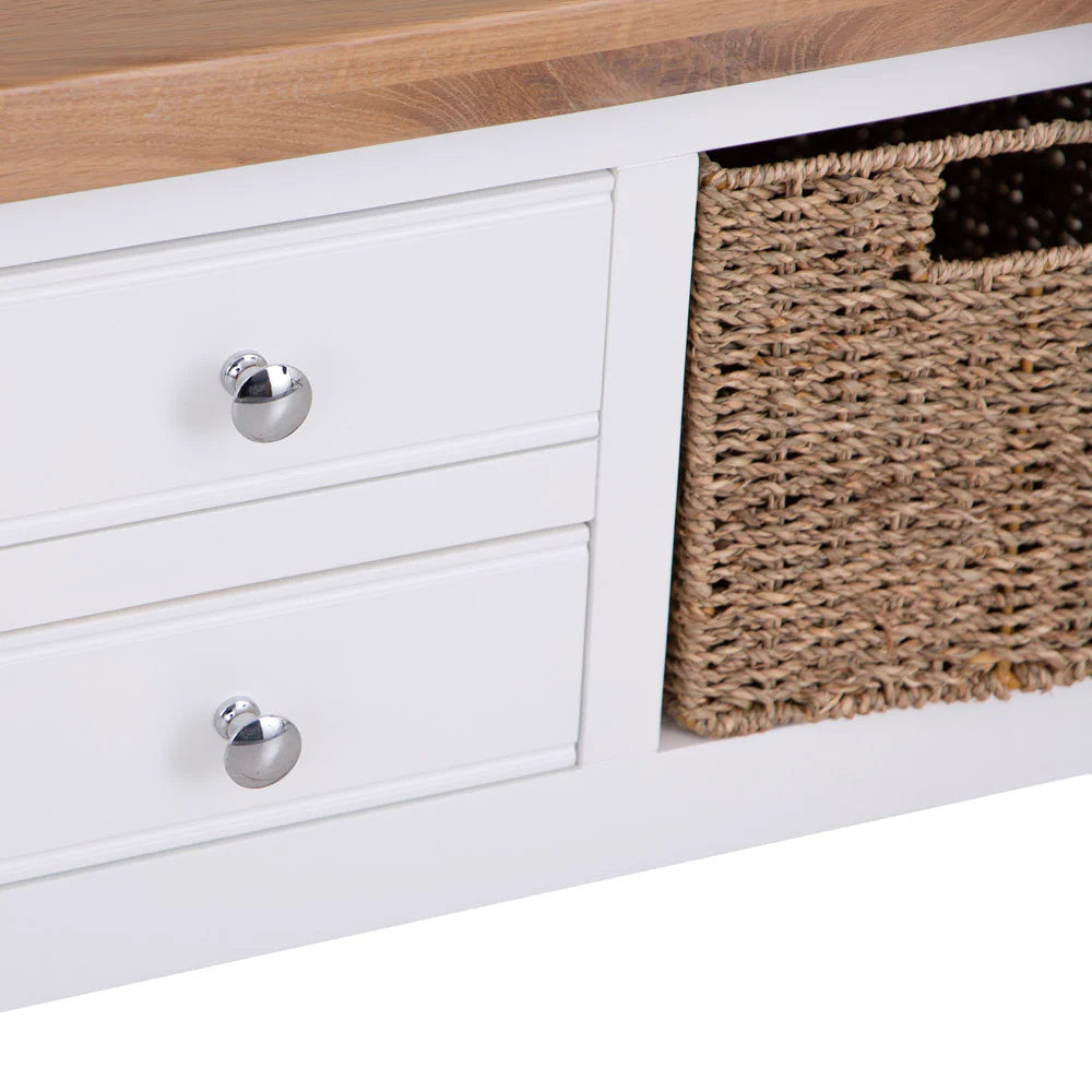 Ernest Dining White - Coffee table