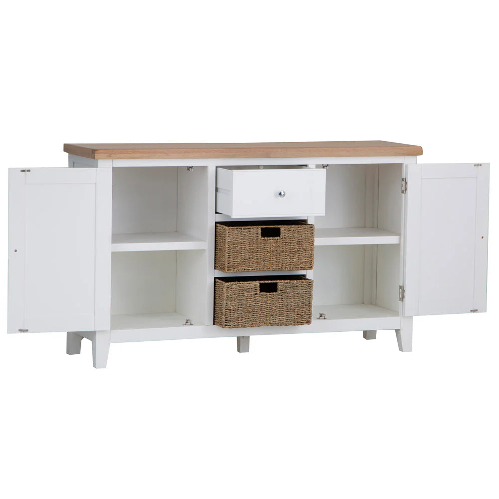 Ernest Dining White - Large sideboard