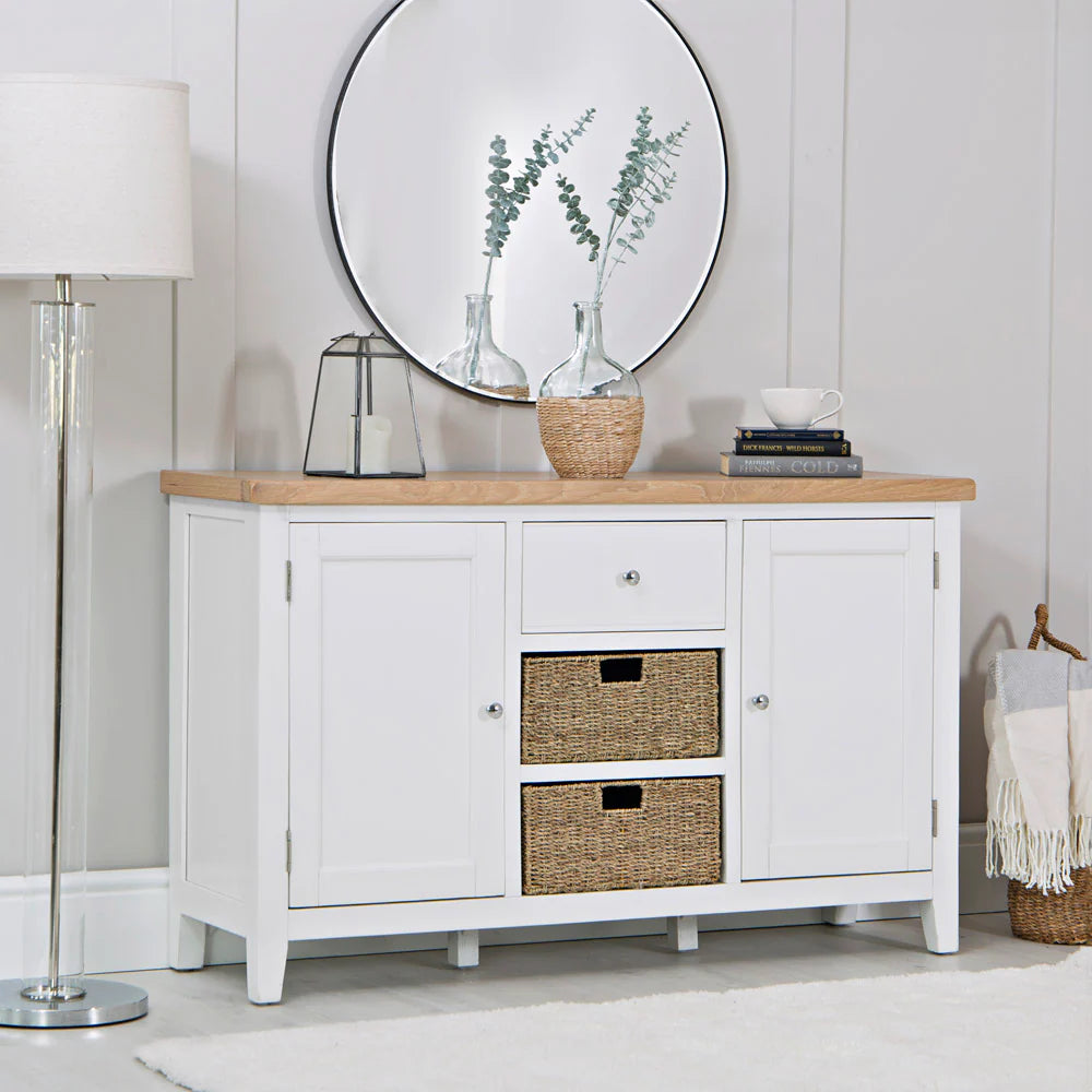 Ernest Dining White - Large sideboard