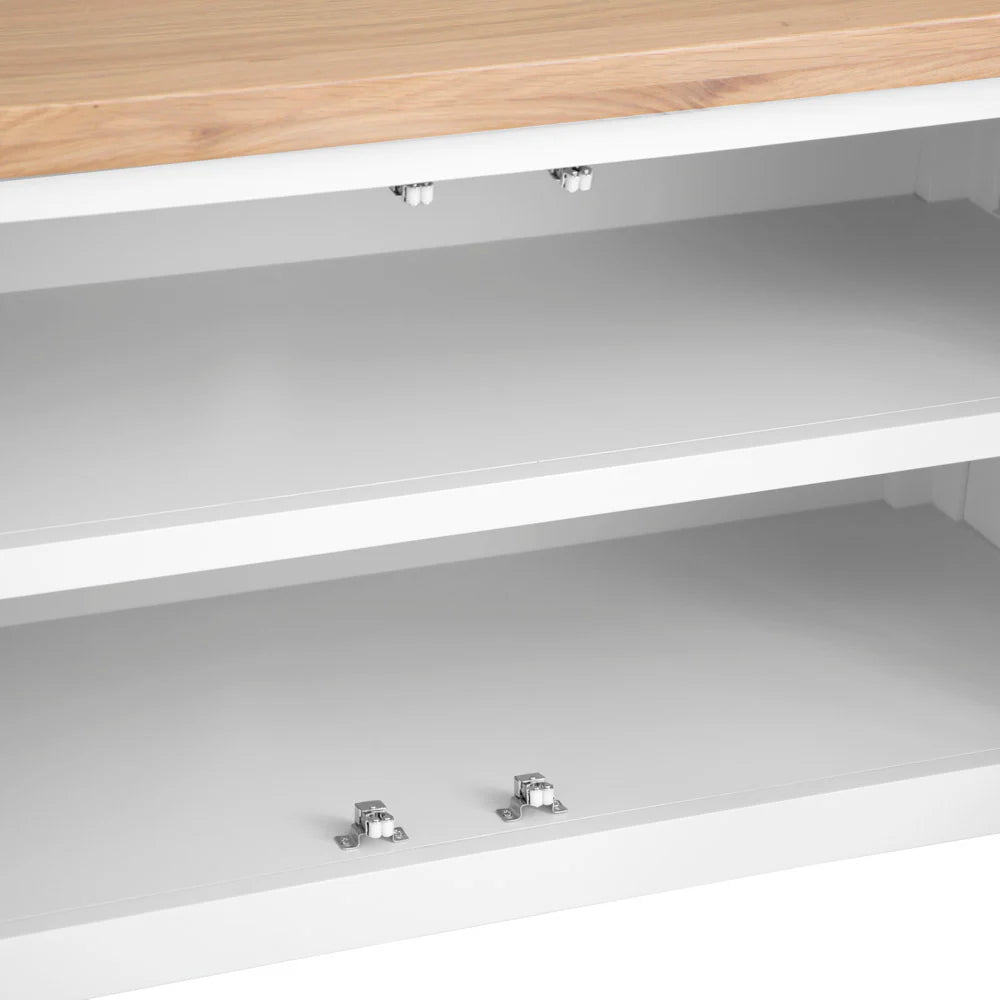 Ernest Dining White - Standard TV