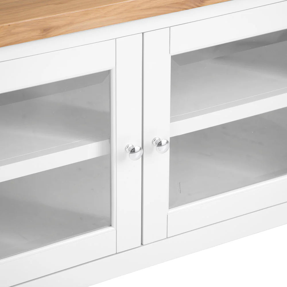 Ernest Dining White - Standard TV