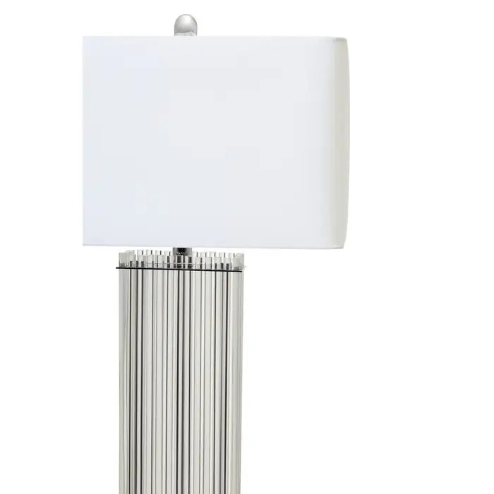 Ellen Table Lamp With Matte Silver Base