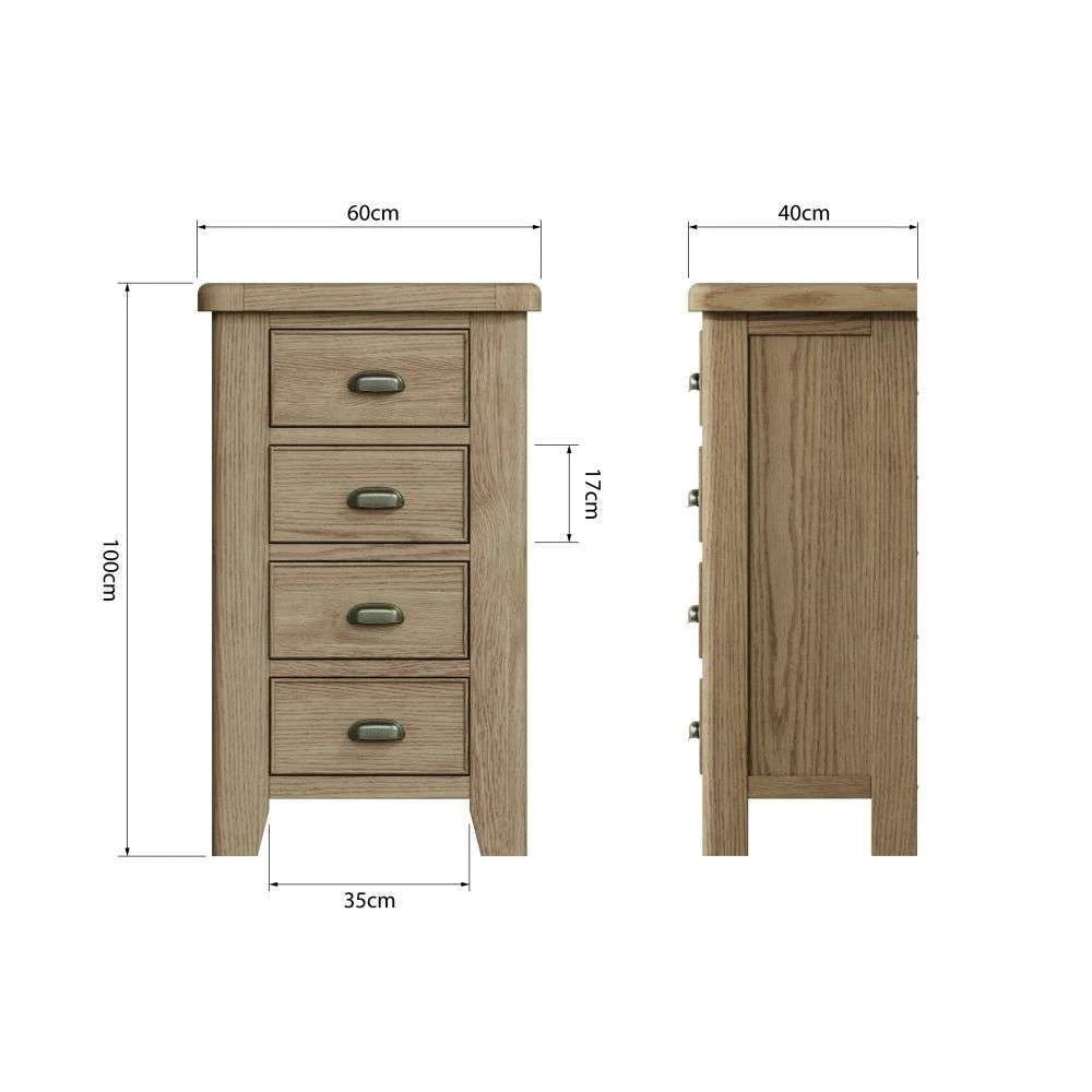 Henry Bedroom - 4 Drawer Chest