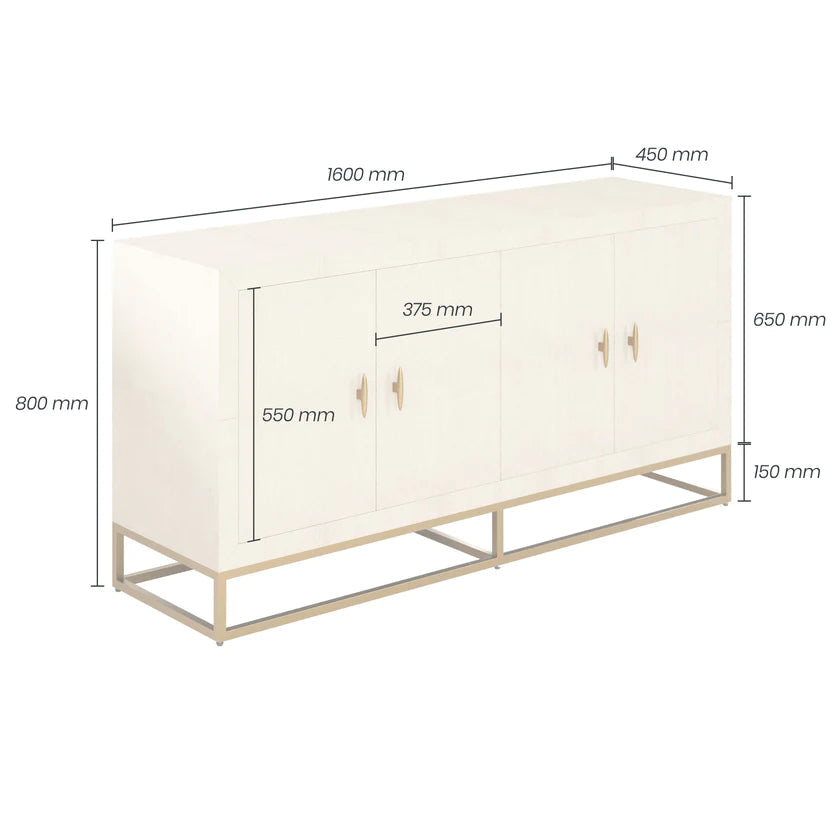 Henley Ivory Sideboard