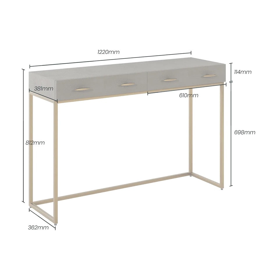 Henley Ivory or Grey Console