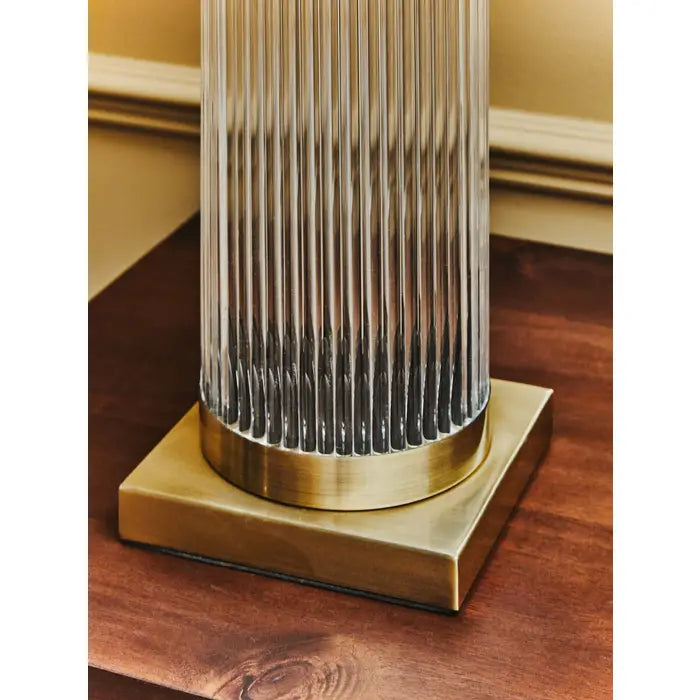 Lillie White And Gold Table Lamp