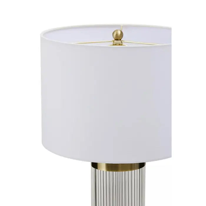 Lillie White And Gold Table Lamp