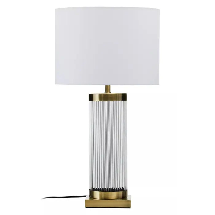 Lillie White And Gold Table Lamp