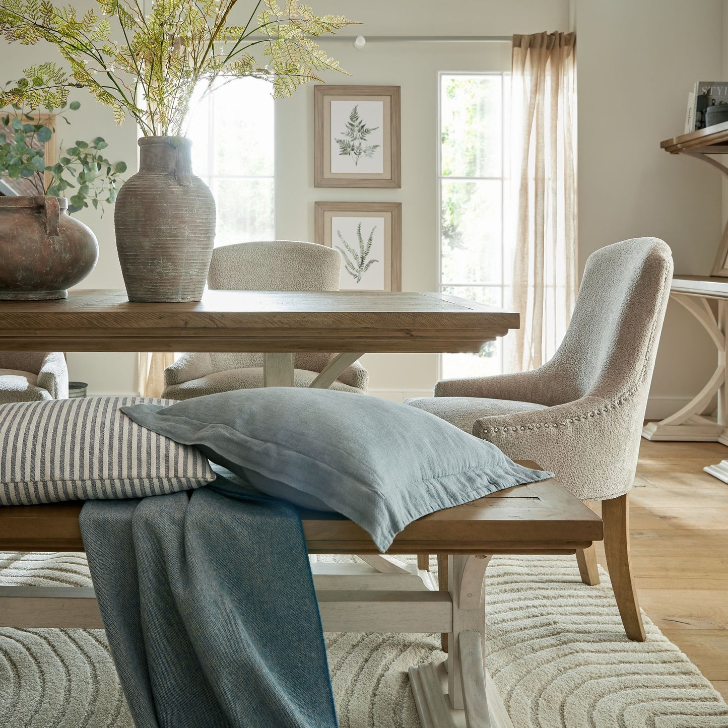 Lancelot Collection Dining Bench