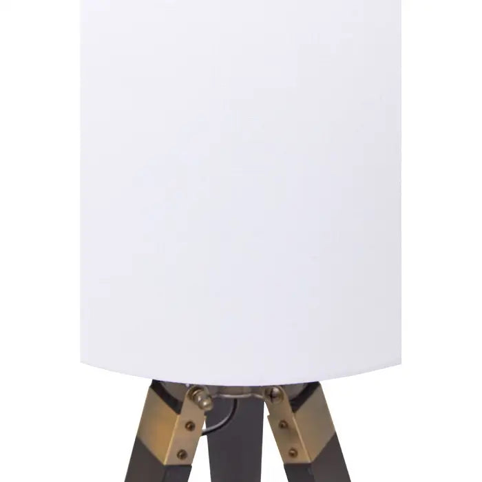 Malvern Tripod Table Lamp With Black Base