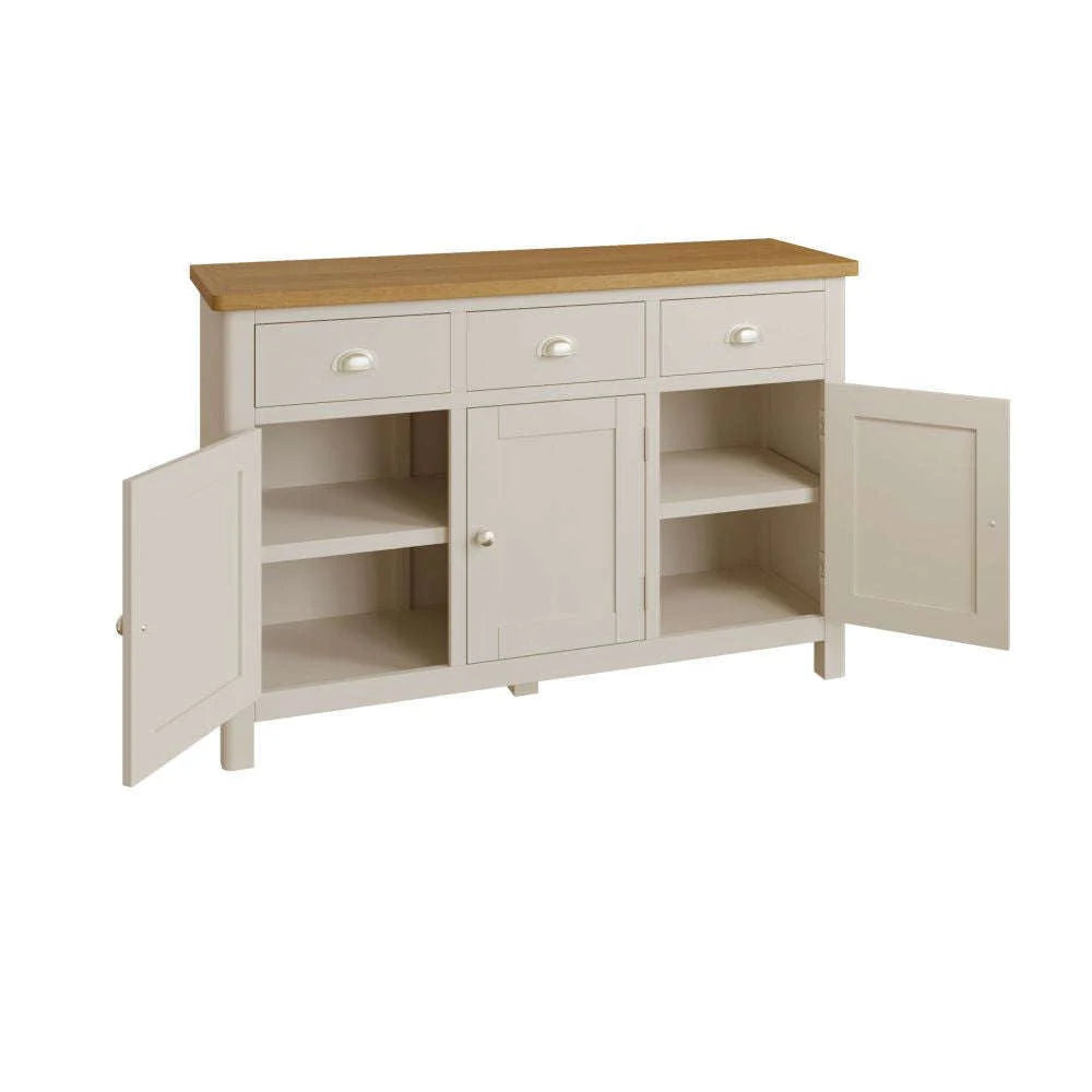 Realto Dining Truffle - 3 Door Sideboard