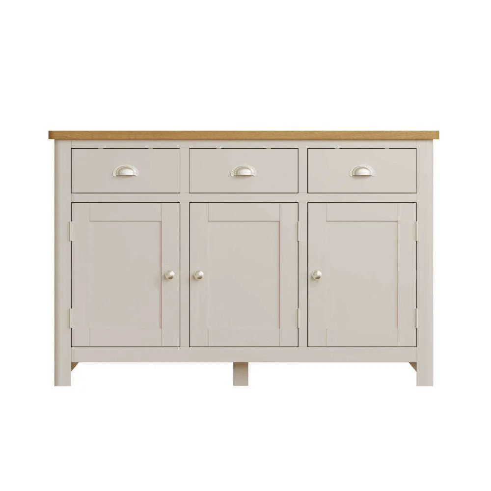 Realto Dining Truffle - 3 Door Sideboard