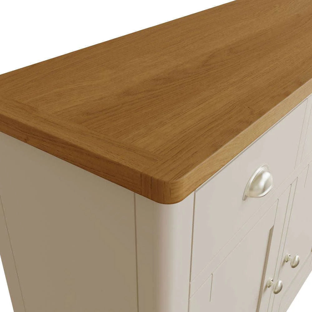 Realto Dining Truffle - 3 Door Sideboard