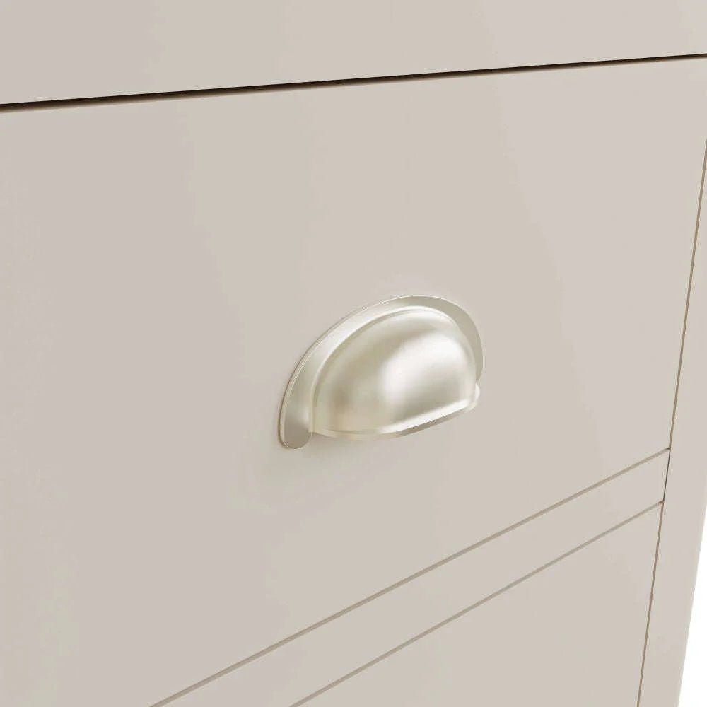 Realto Bedroom Truffle - 5 Drawer Narrow Chest