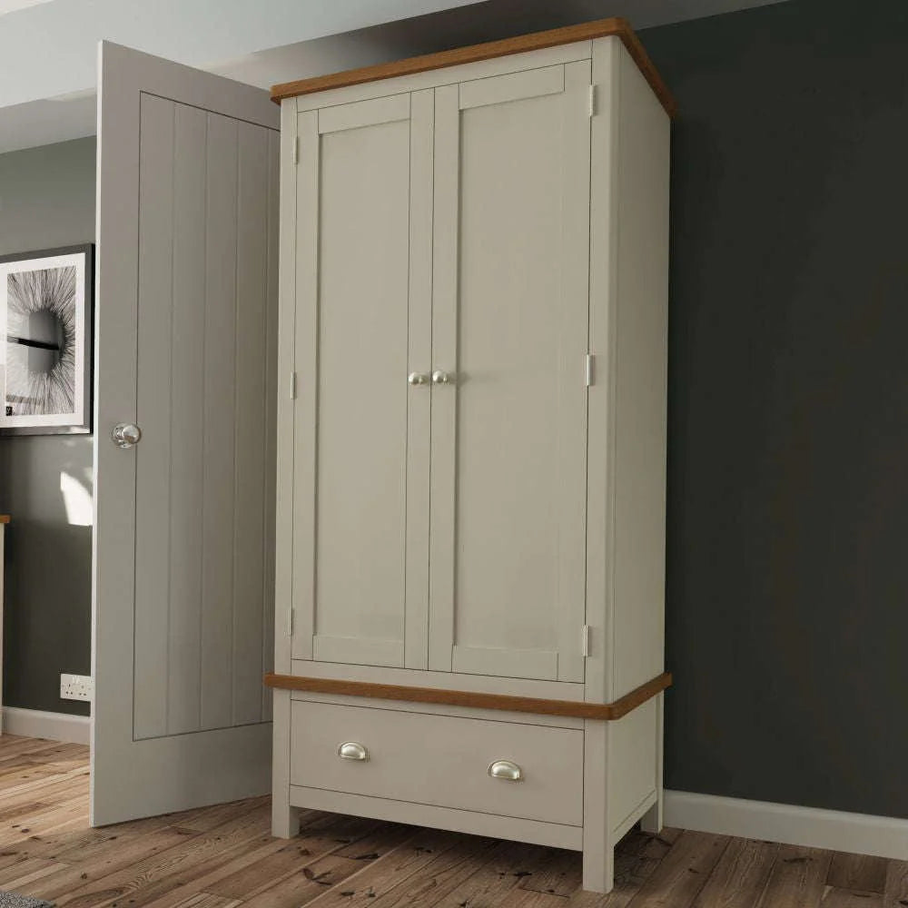 Realto Bedroom Truffle - Gents Wardrobe