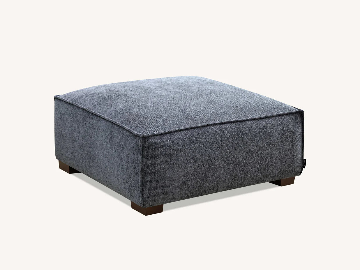 Alchemy Detroit 4 seater with Chaise in Midnight Boucle