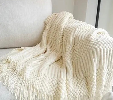 Nordic Blanket in cream