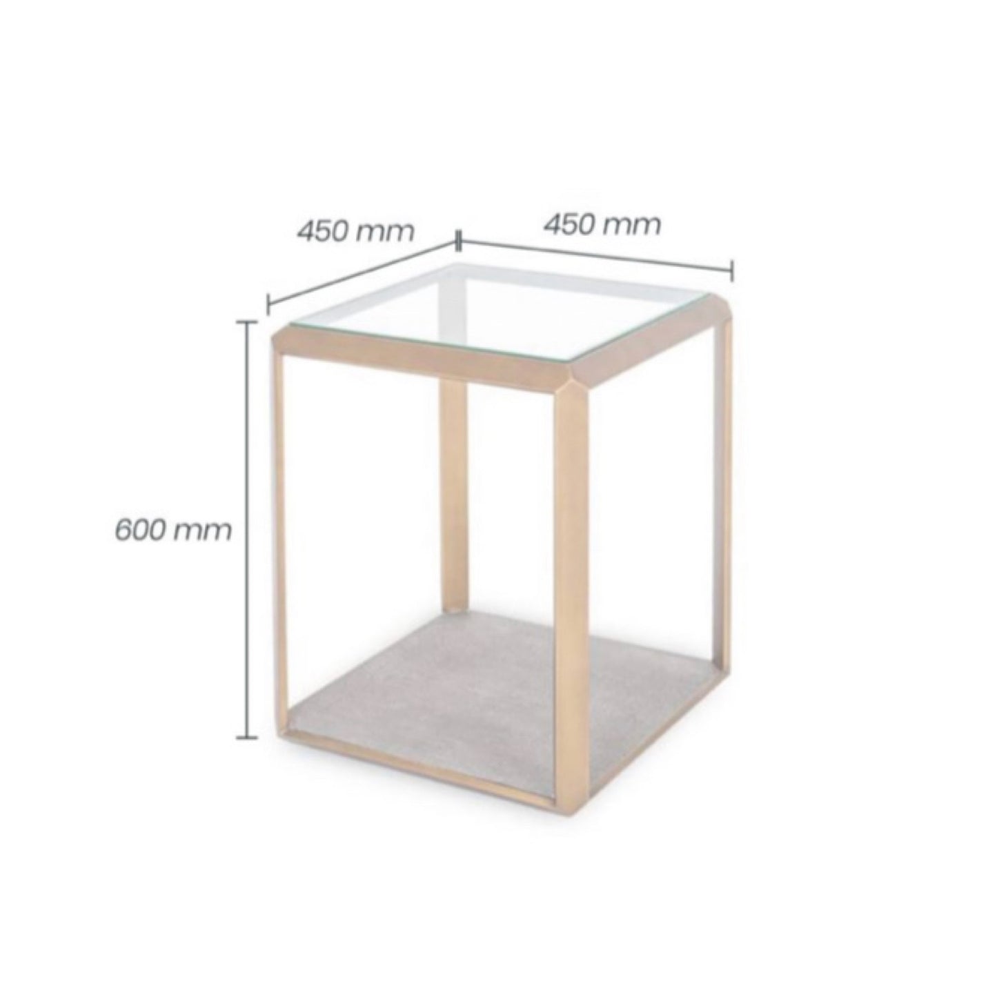 Earl Side Table (Grey)