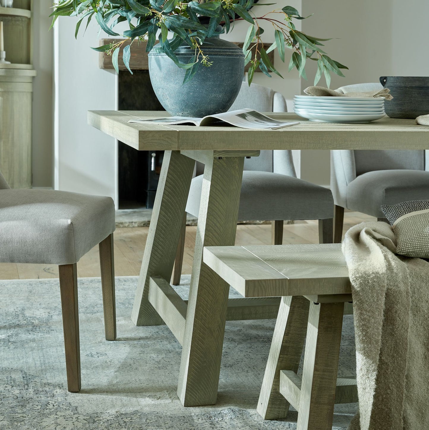 Savannah Collection Dining Bench