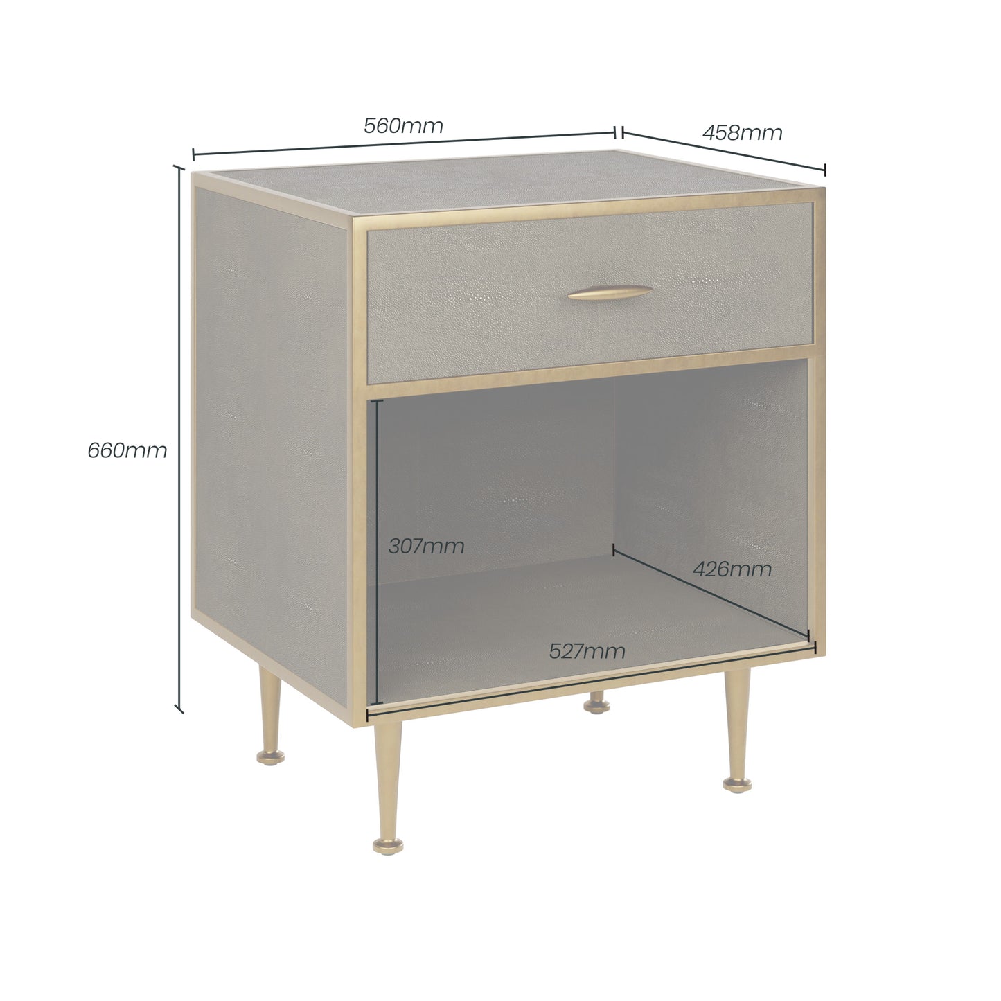 Henley Bedside Table