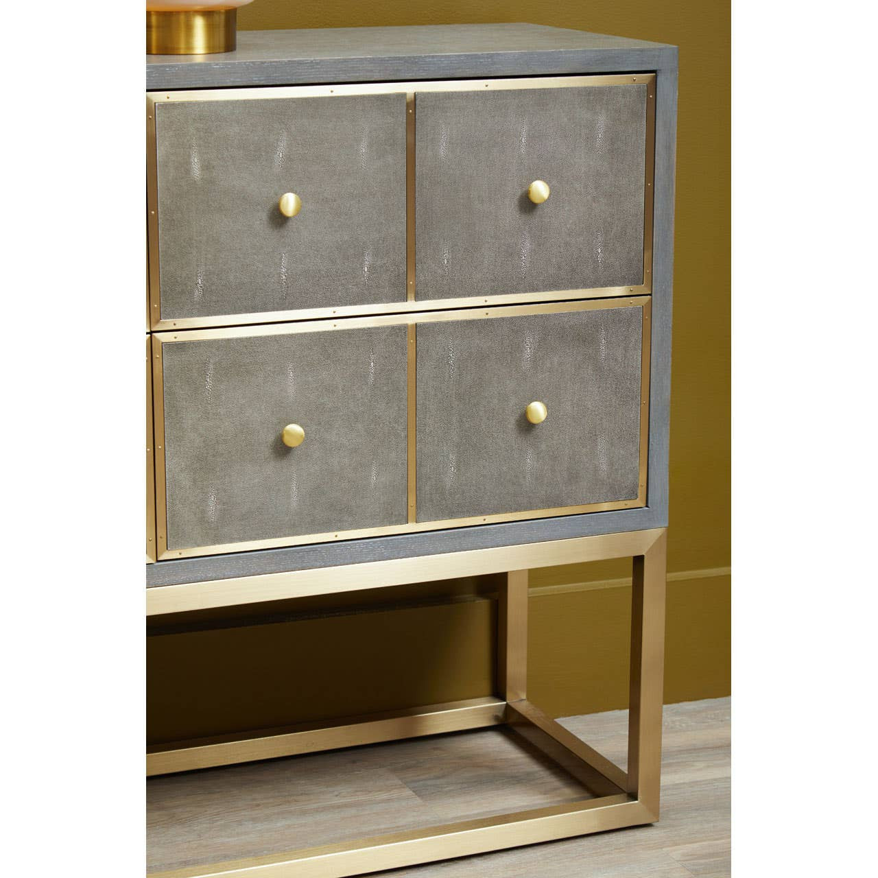 Diablo Four Drawer Console Table
