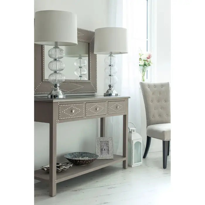 White Wash Small Mild Steel Lantern