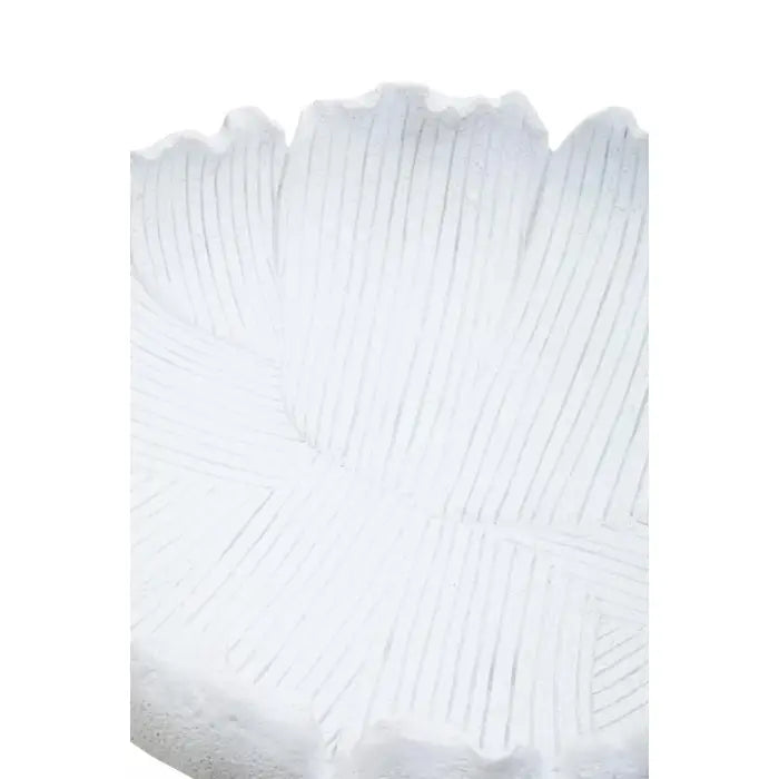 Brody White Flat Bowl