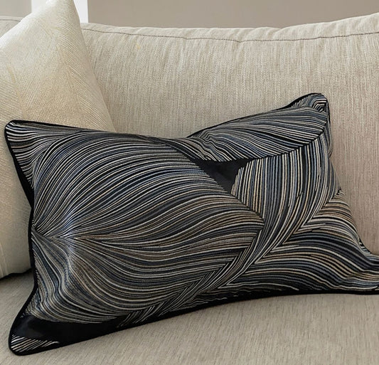 Patterned cushion.