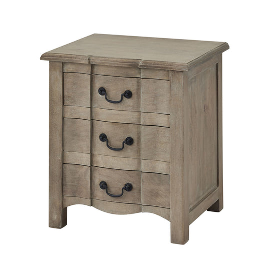 Coppell Collection 3 Drawer Bedside Table