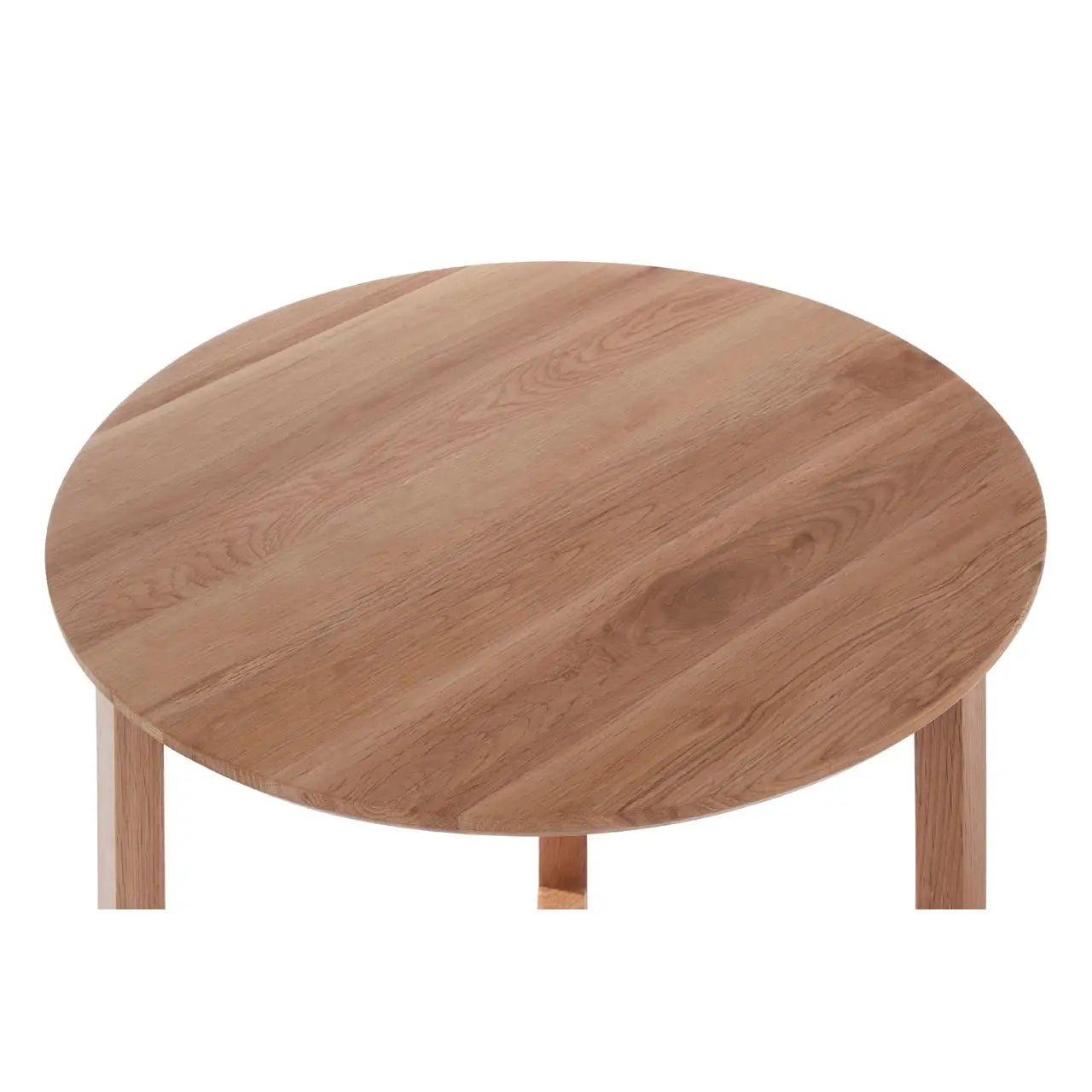 Venus Set Of 3 Oak Wood Side Tables