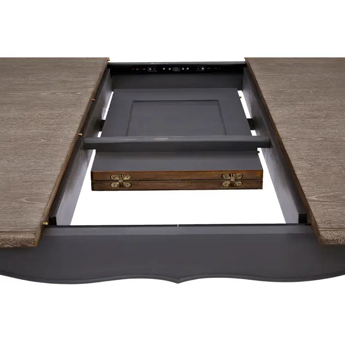 Lens Dark Grey Dining Table