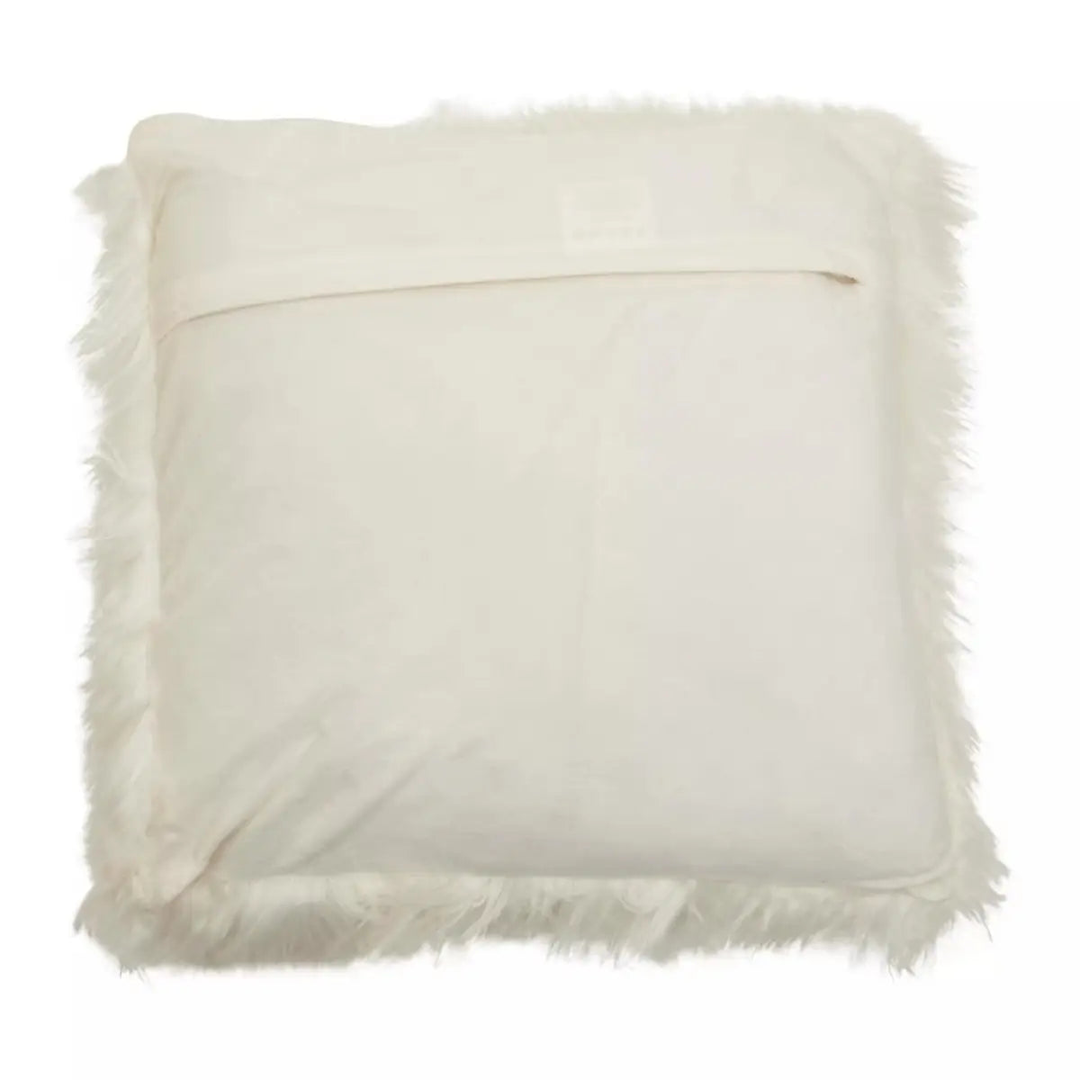 Bosanova Cream Square Fur Cushion